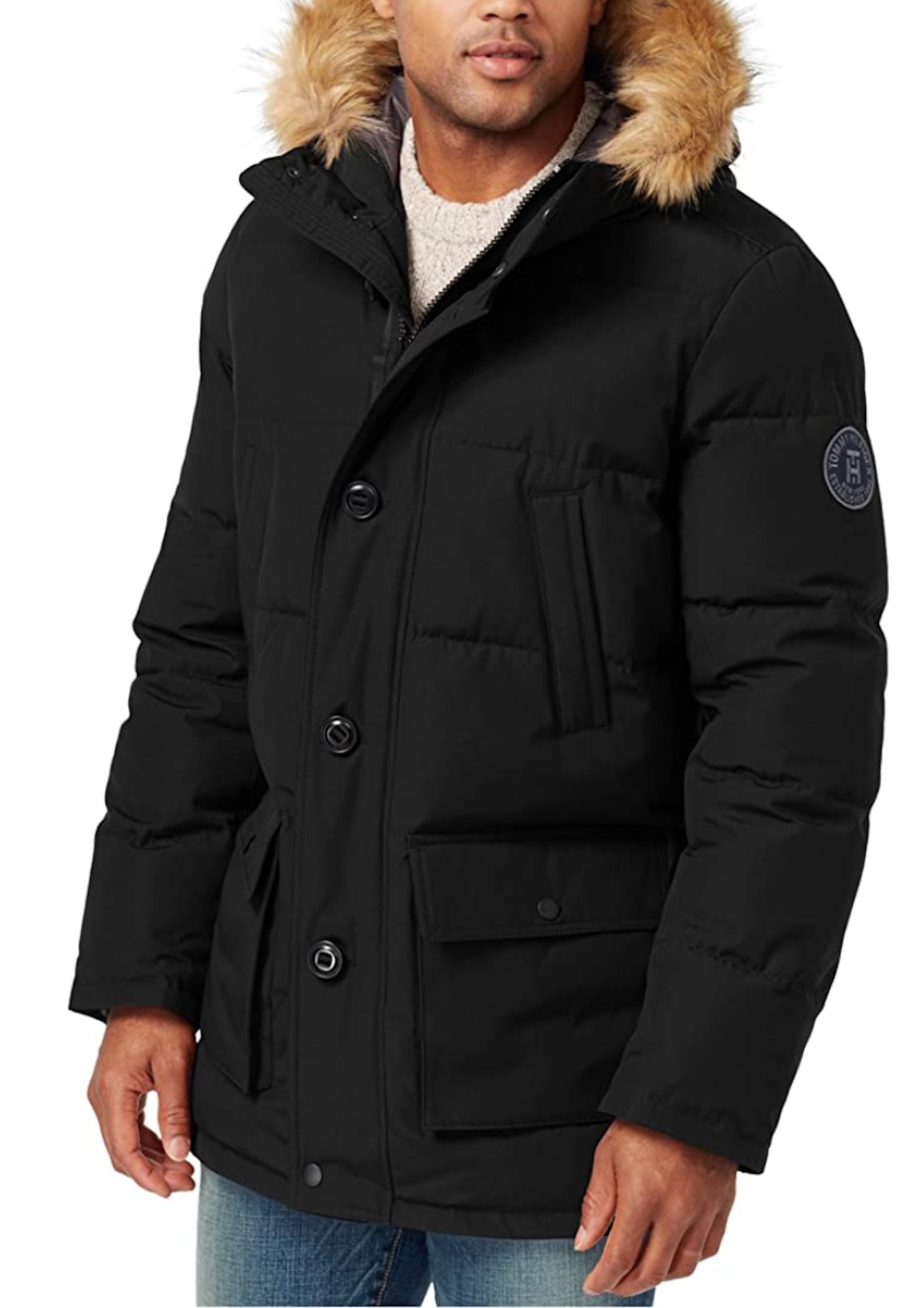 Tommy Hilfiger Men&#039;s Arctic Cloth Parka