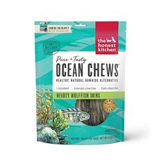 The Honest Kitchen Wolffish Skins Dehydrated Dog Treats