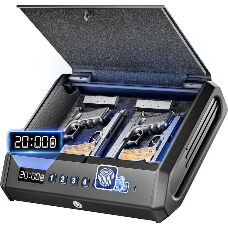 TOPMEDA Large Biometric Gun Safe