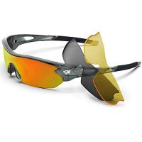 Torege Polarized Sports Sunglasses With 3 Interchangeable Lenses