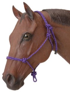 Tough-1 Poly Rope Tied Horse Halter