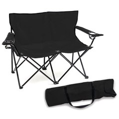 Trademark Innovations Love Seat Camp Chair