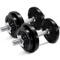 Yes4All Adjustable Dumbbells, 105 to 200 lbs with Connector Options