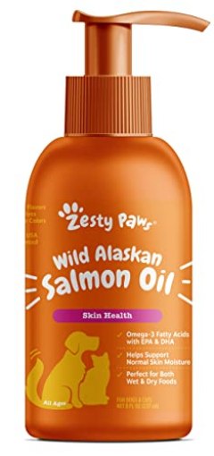 Zesty Paws Pure Salmon Oil Supplement