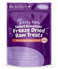 Zesty Paws Raw Freeze Dried Salmon Treats