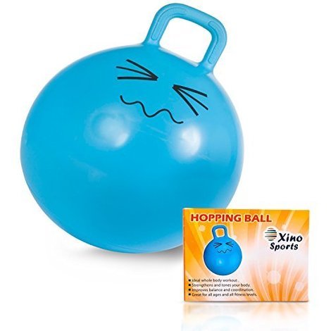 hopper ball with handle